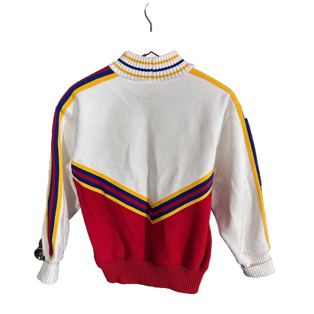 Vintage Varsity Spirit UCA Cheerleading Sweater sz 36 USA Made 80s 90s - Picture 2 of 7